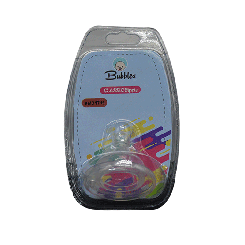 Bubbles Classic Nipple Silicone (9) M