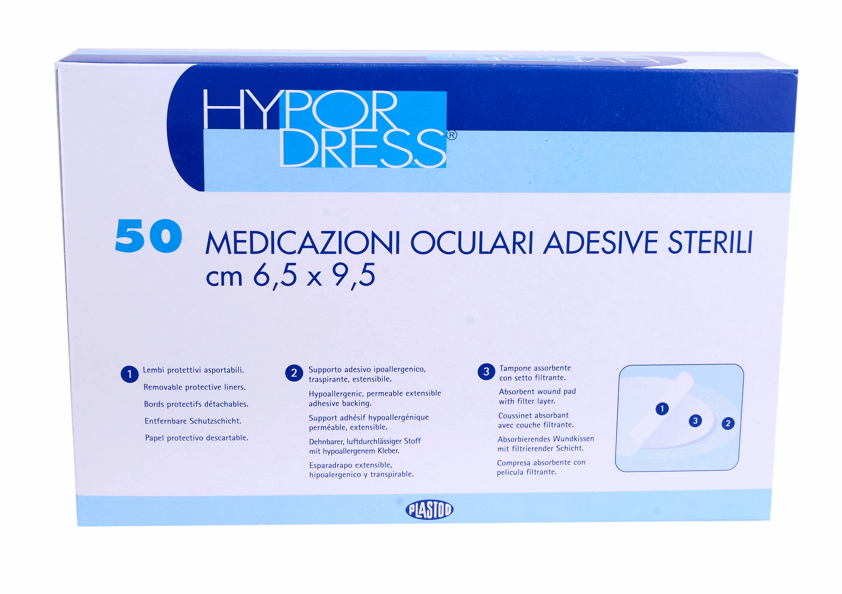 Adh Dress.Hypordress Ocular 6.5X9.5Cm