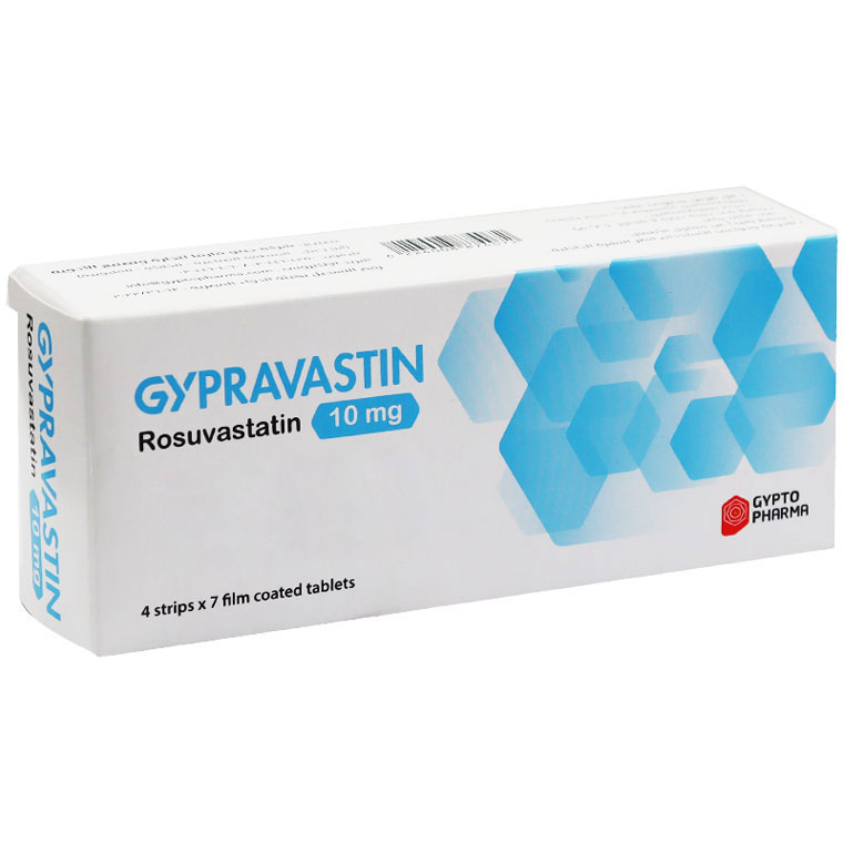 Gypravastin 10mg 28 Film Coated Tablets