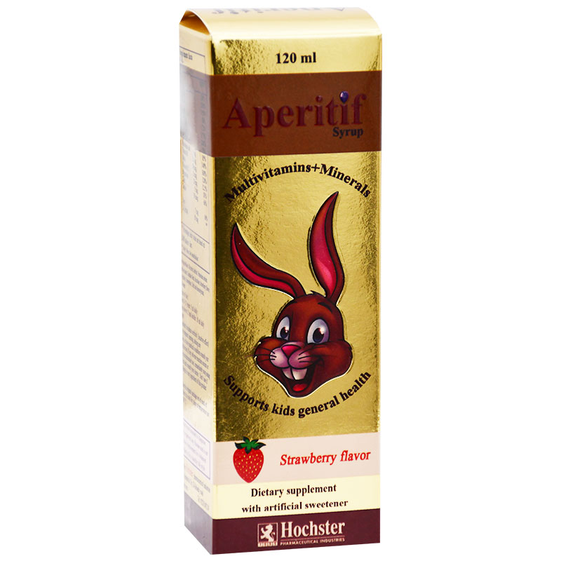 Aperitif Strawberry Flavor Syrup 120ml