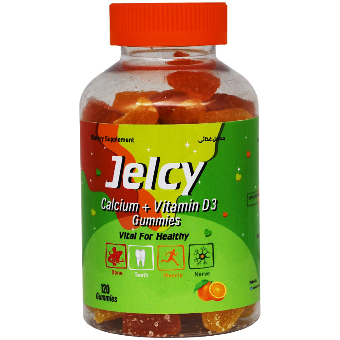 Jelcy (Calcium and Vitamin D3) 120/Gummies