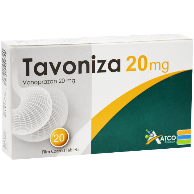 Tavoniza 20mg 20 Film Coated Tablet