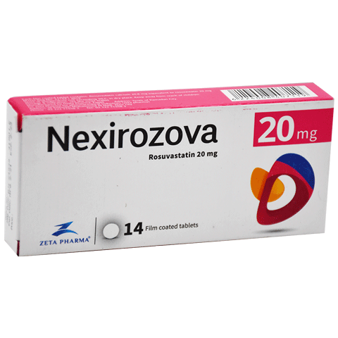 Nexirozova 20mg 14 Film Coated Tablet