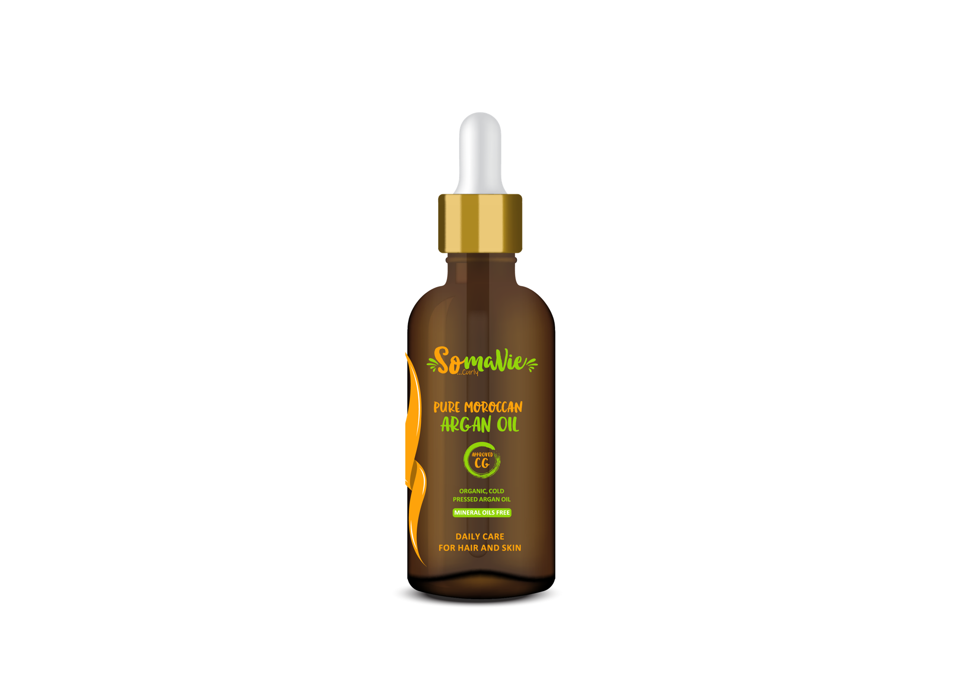 Somavie Curly Pure Moroccan Argan Oil 50ml