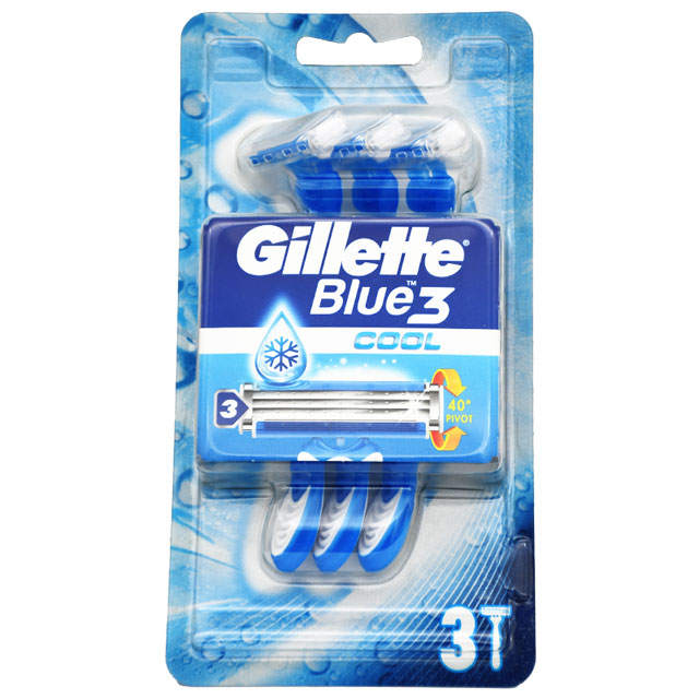 Gillette Blue 3 Cool Comfort fresh 3 Pieces