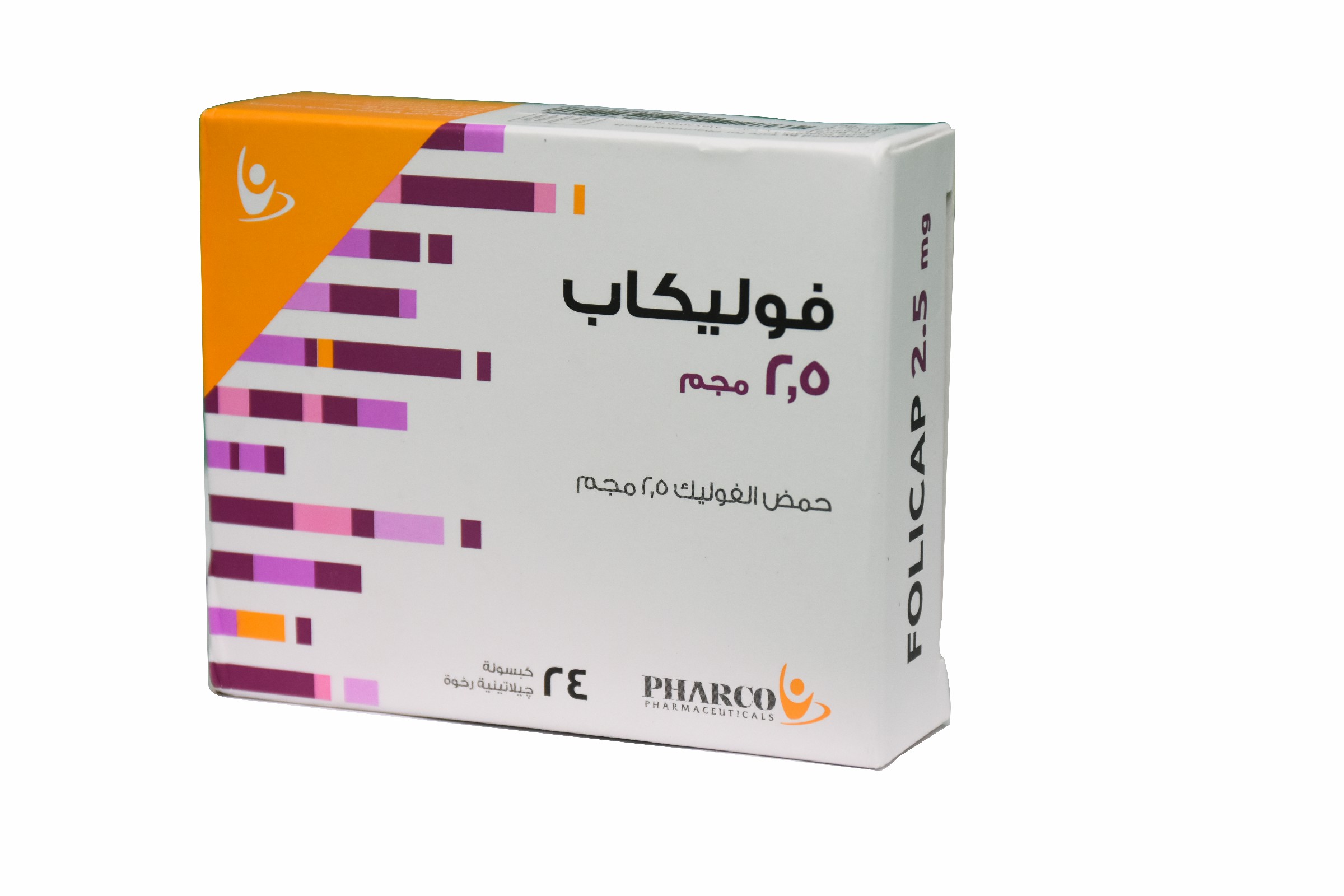 Folicap 2.5mg 24 Capsules
