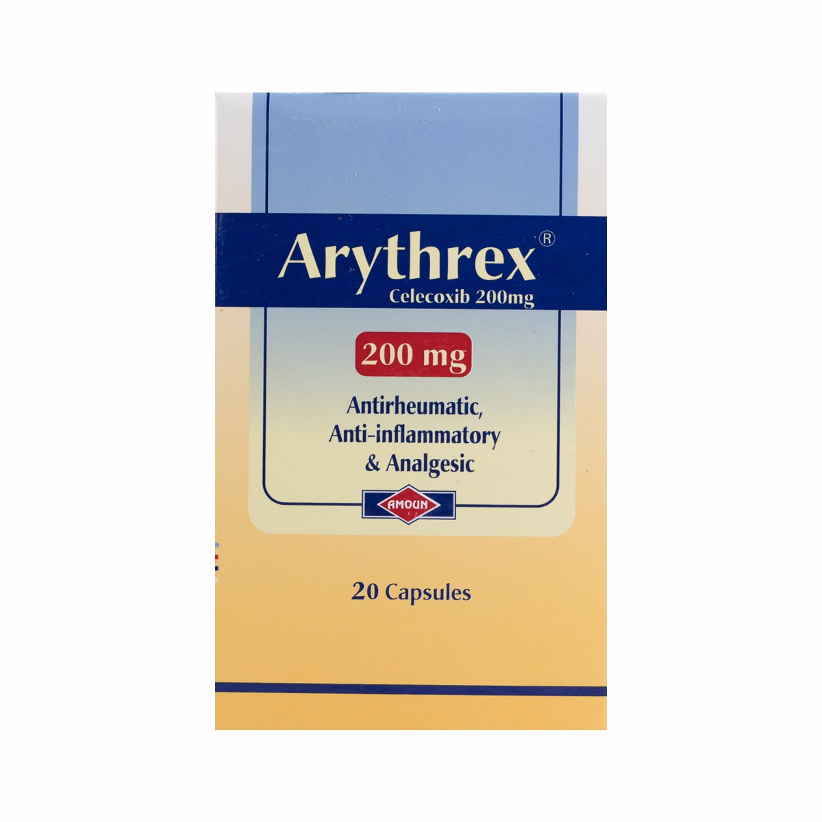 Arythrex 200mg 20 Capsules