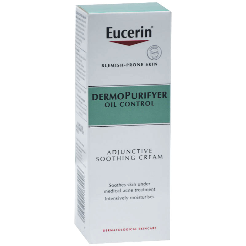 Eucerin Dermopurifyer Oil Control Adjuctive Soothing Cream 50ml