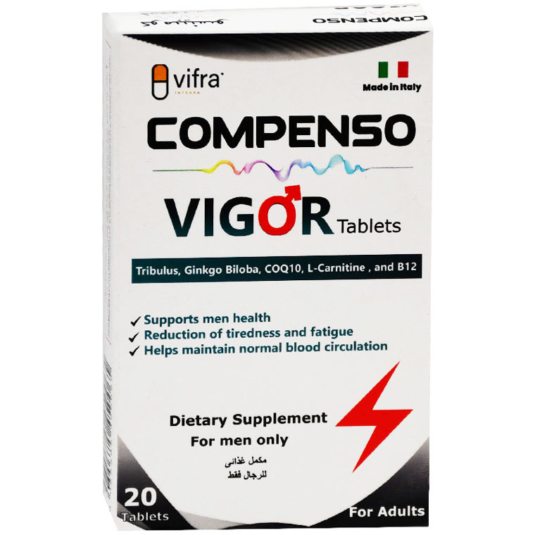 Compenso Vigor for Men 20 Tablets