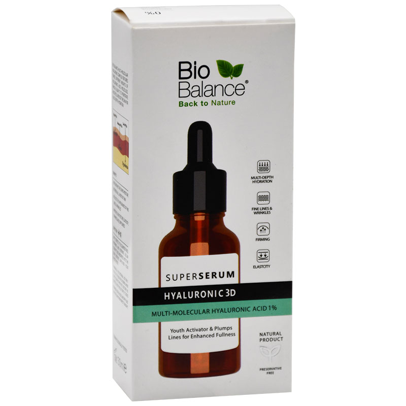 Bio Balance Super Serum Hyaluronic 3D 1% 30ml