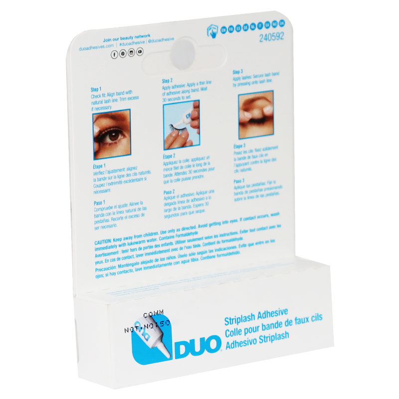 Duo Striplash Adhesive White/Clear 7gm