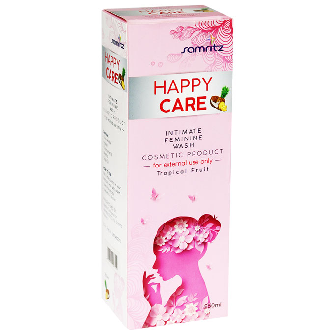 Happy Care Intimate Feminine Wash Tropical Fruit 250ml