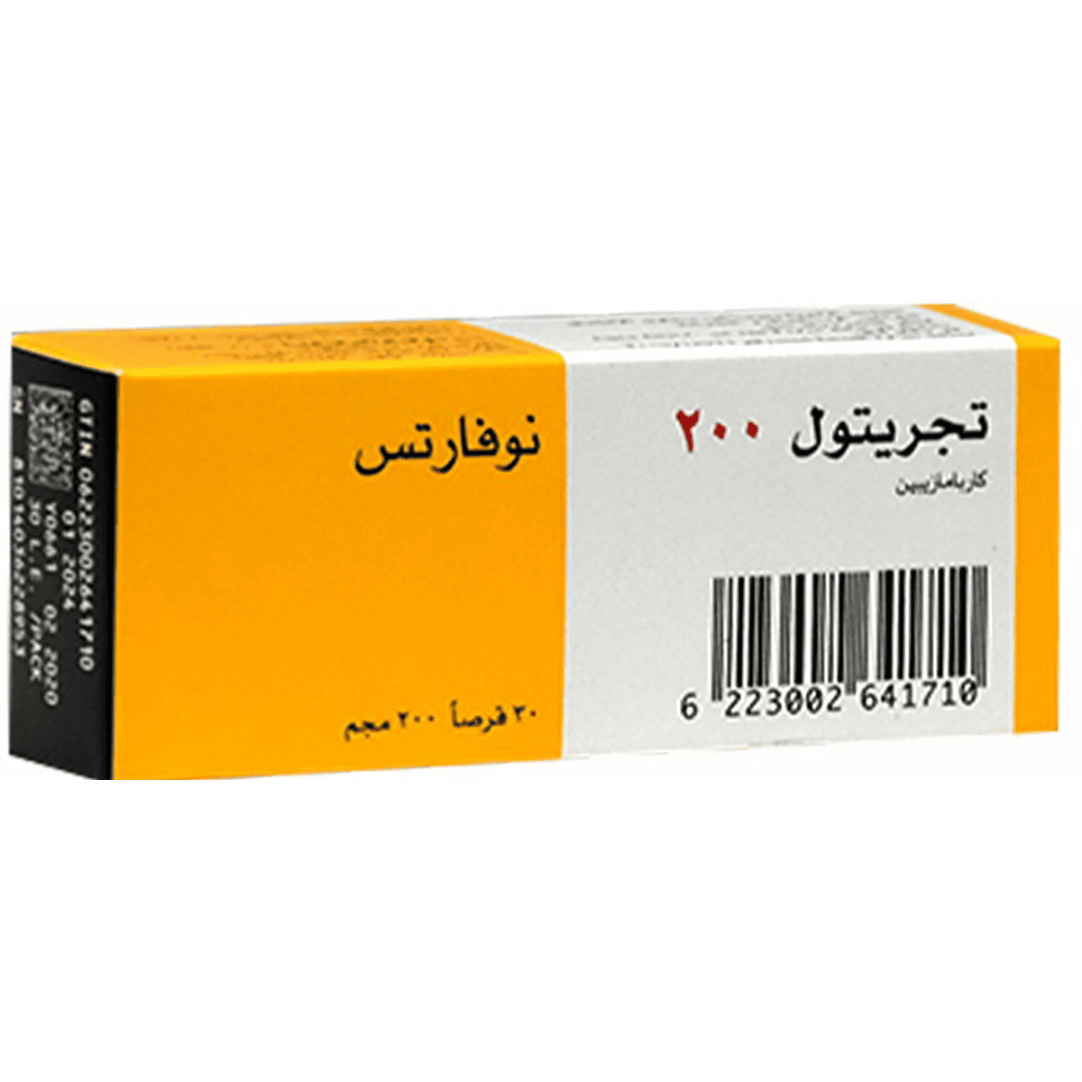 Tegretol 200mg 30 Tablets