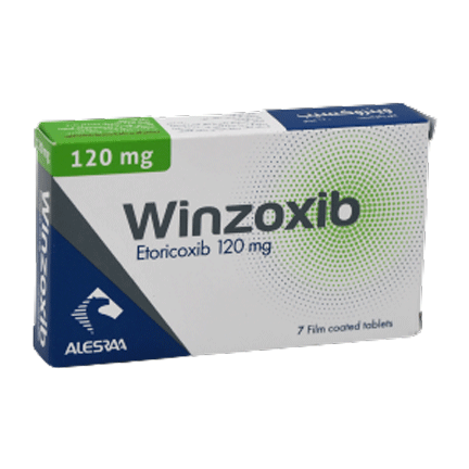 Winzoxib 120mg 7 Film Coated Tablet