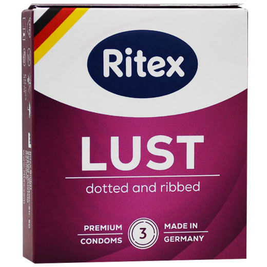 Ritex Lust Condoms 3 Pieces