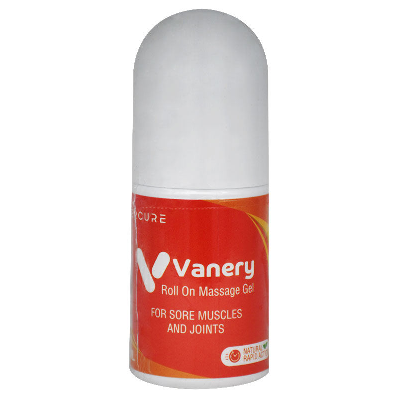 Vanery Roll On Massage Gel 50ml