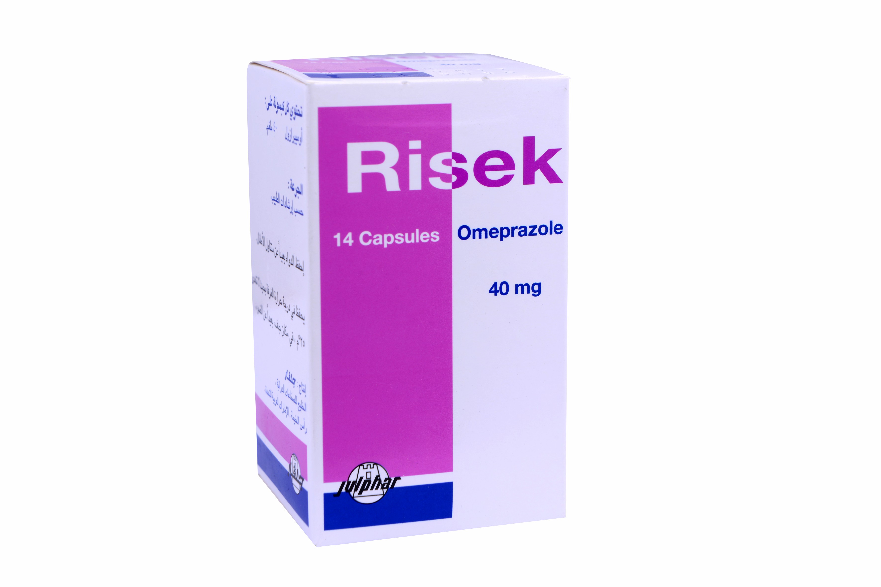 Risek 40mg 14 Capsules