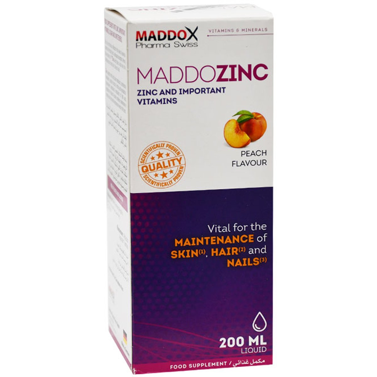 Maddozinc Liquid 200ml