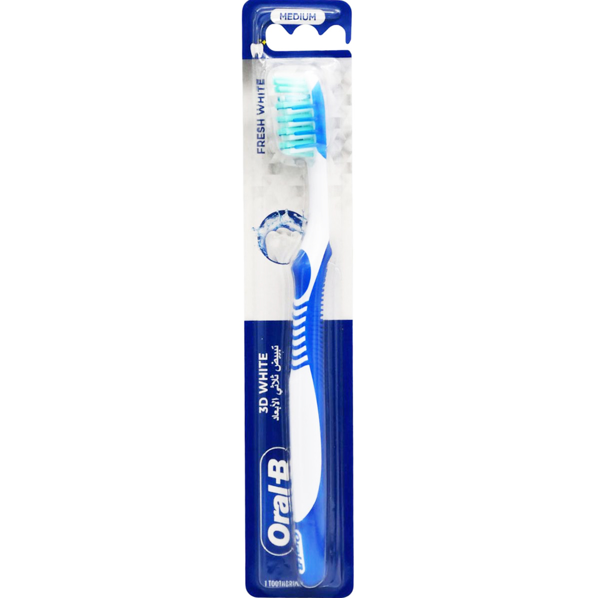 Oral B 3D White Fresh Medium 1 Piece