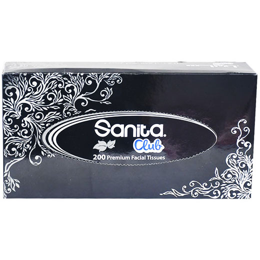 Sanita Club Premium Tissues 2Ply 200 pieces