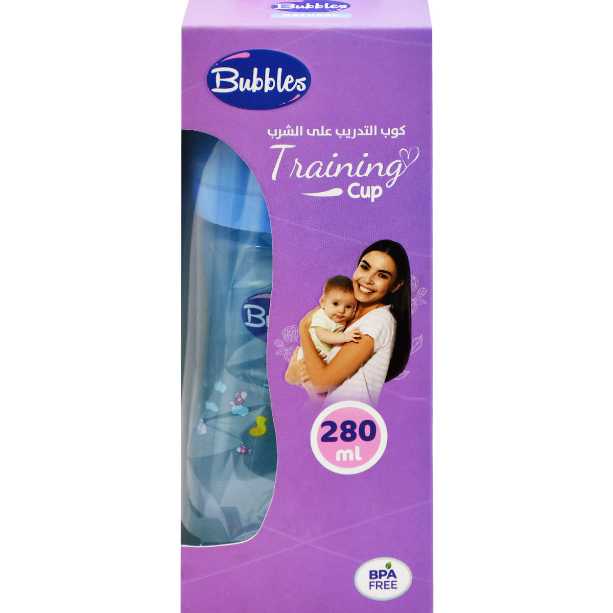 Bubbles Training Cup Blue 280 ml