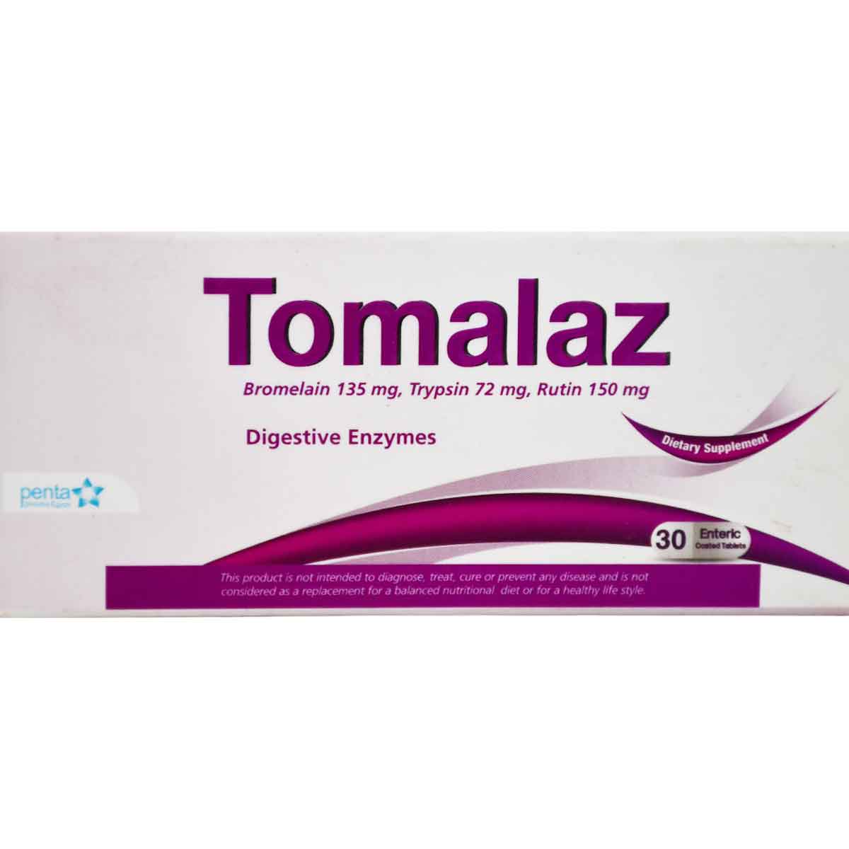 Tomalaz 30 Enteric Coated Tablets