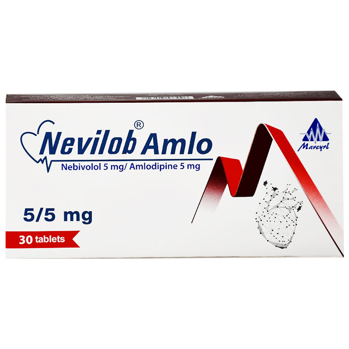 Nevilob Amlo 5/5mg 30 Tablets