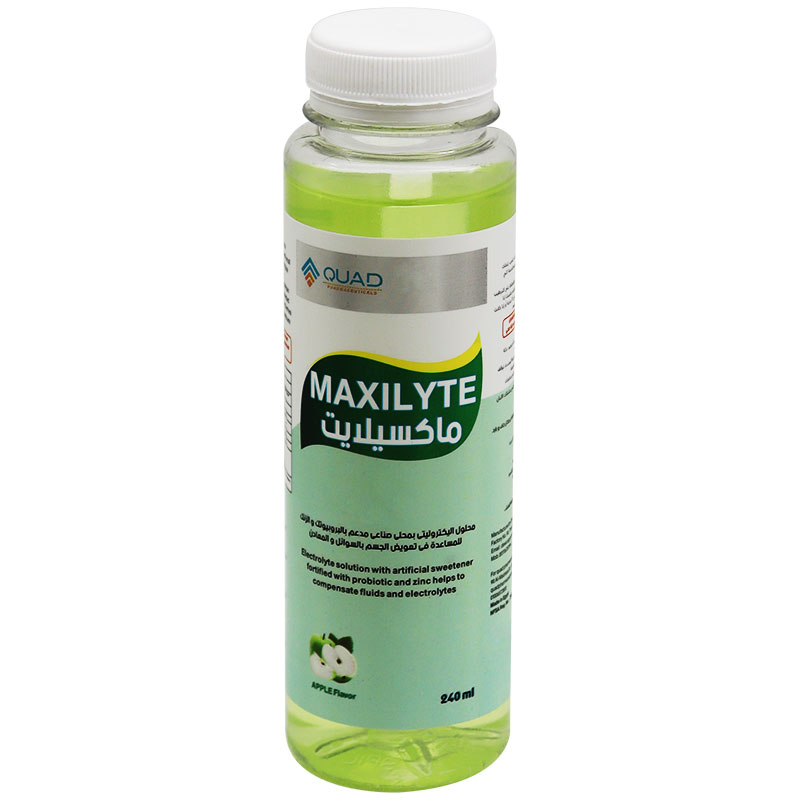 Maxilyte (Apple Flavor) Solution 240ml