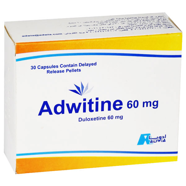 Adwitine 60mg 30 capsules