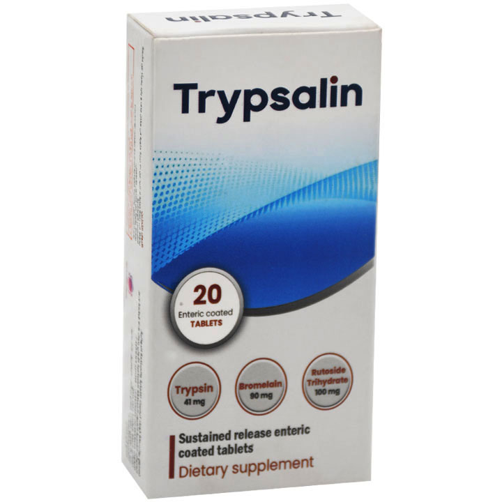 Trypsalin Sustained Release 20 Enteric Coated Tablet