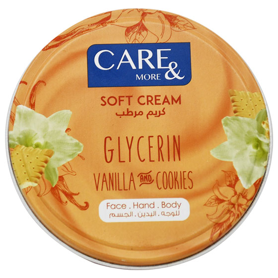 Care&More Glycerin Vanilla&Cookies Soft Cream 75ml