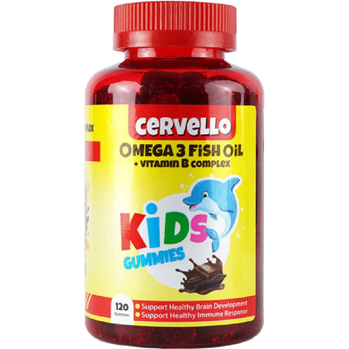 Cervello Omega3 & Vitamin B Complex Kids120 Gummies