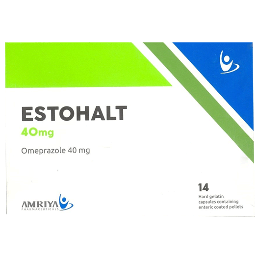 Estohalt 40mg 14 Capsule (1 Strip)
