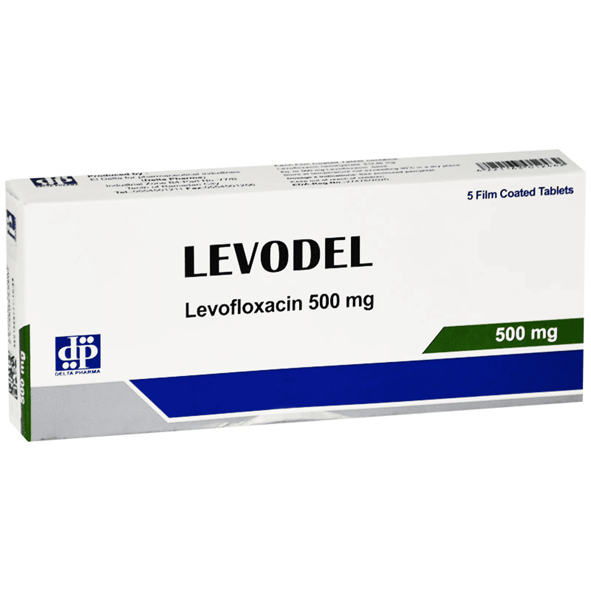 Levodel 500mg 5 Tablet