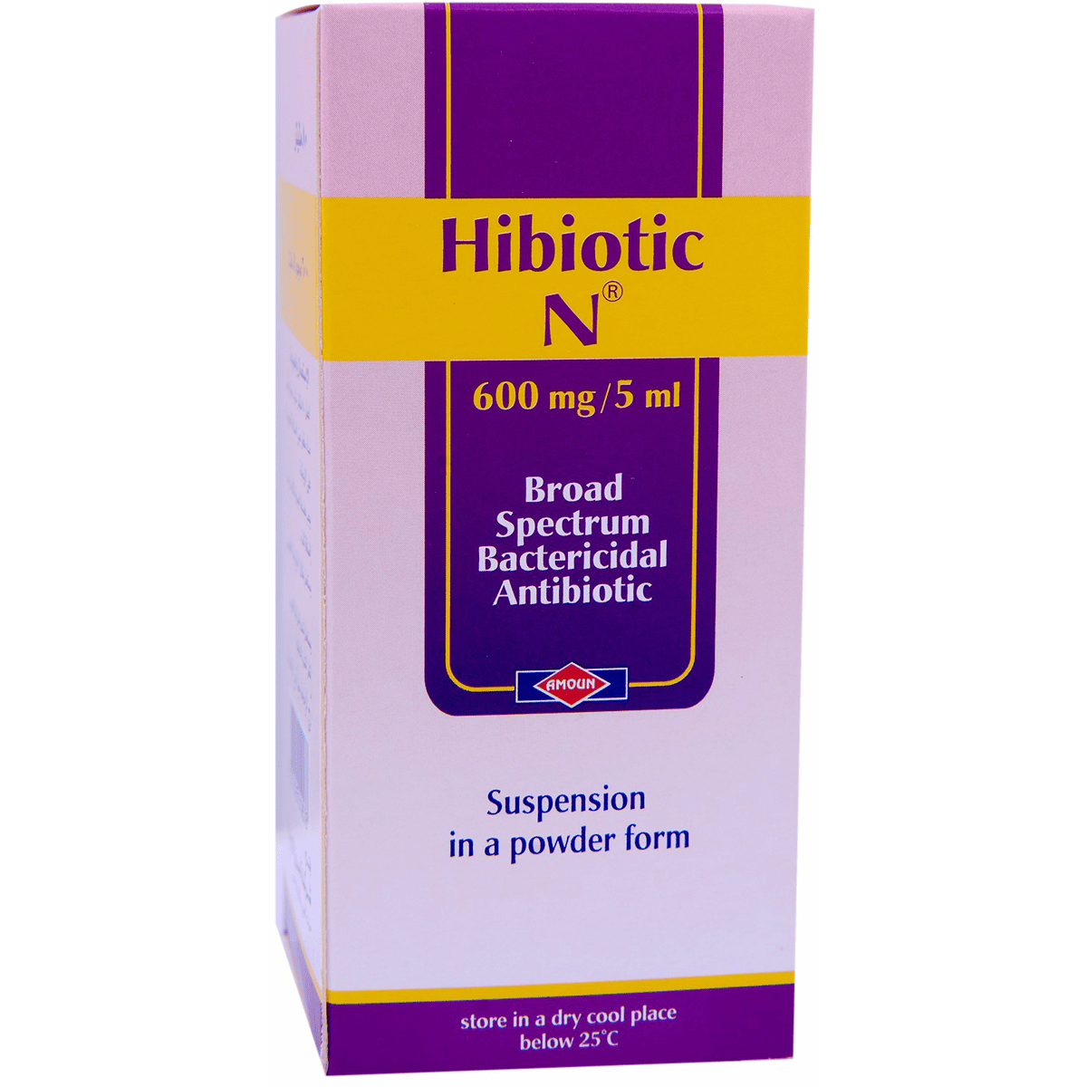 Hibiotic N 600mg (80ml) Suspension