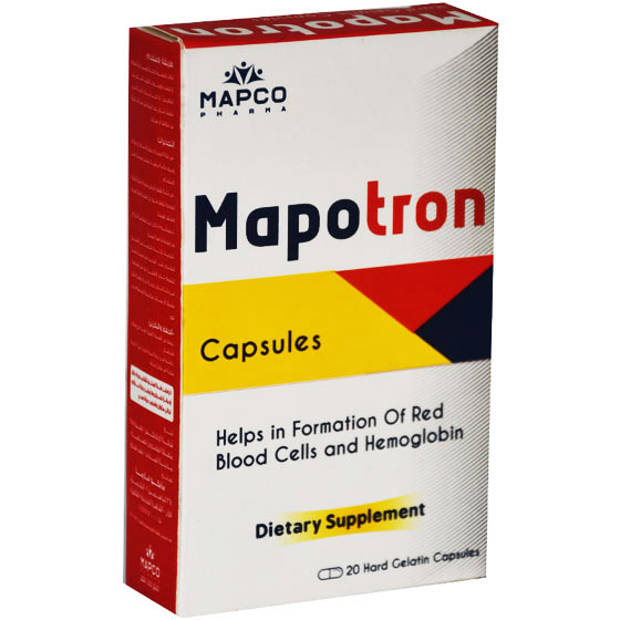 Mapotron 20 Hard Gelatin capsules