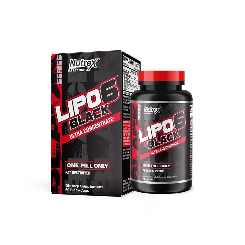 Lipo 6 Black Ultra Concentrate 60 Powder Capsules
