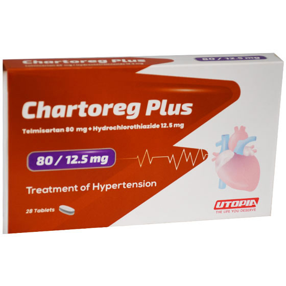 Chartoreg Plus 80mg/12.5mg 28/Tablets