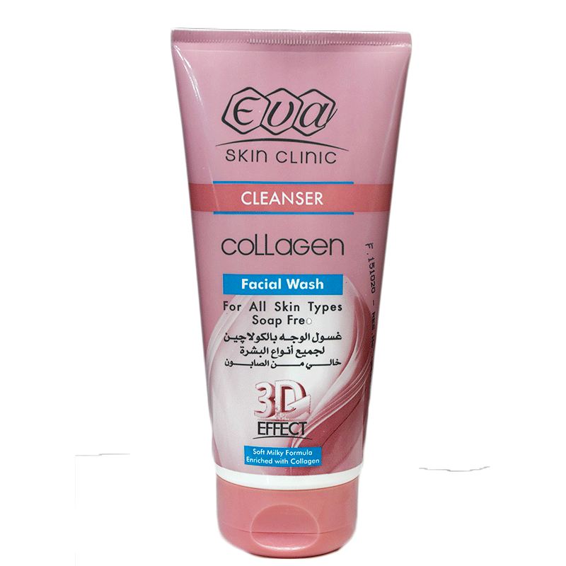 Eva Collagen Facial Wash 3D Effect 150ml