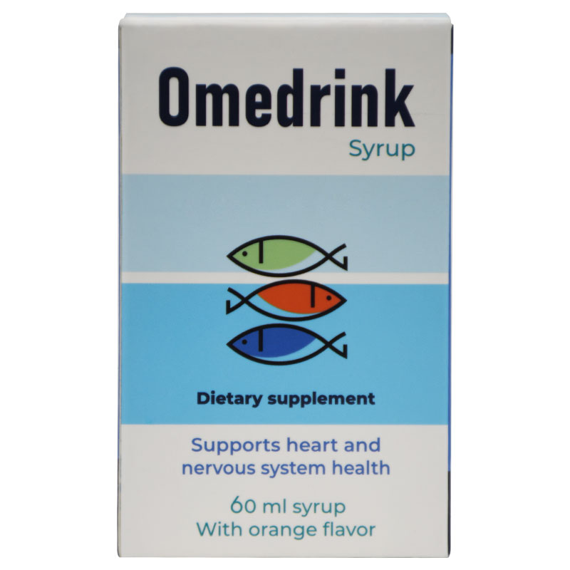Omedrink Orange Flavor Syrup 60ml