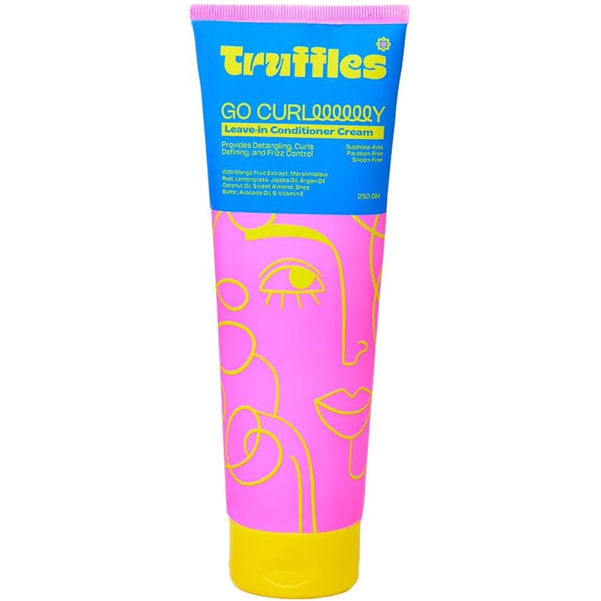 Truffles Go Curly Hair Leave In Conditioner Cream 250 gm