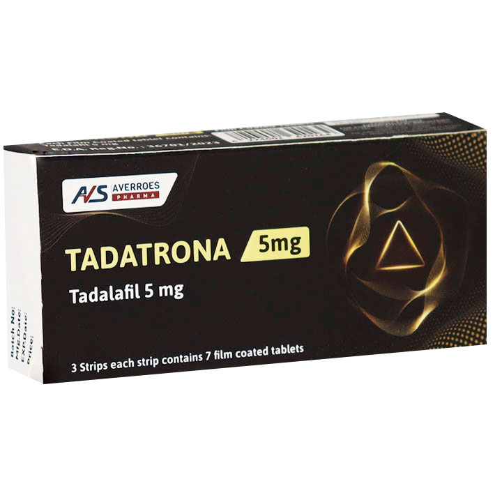 Tadatrona 5mg 21 Film Coated Tablets