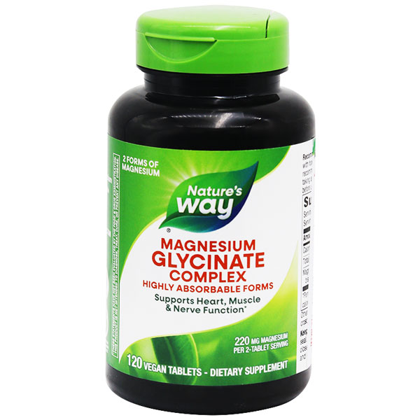 Magnesium Glycinate Complex 220mg 120 Tablets