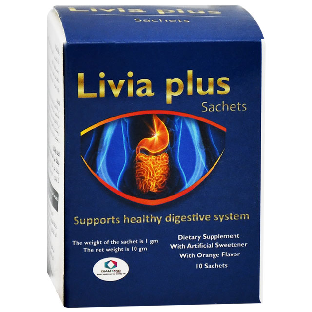 Livia Plus Orange Flavor 10 Sachets