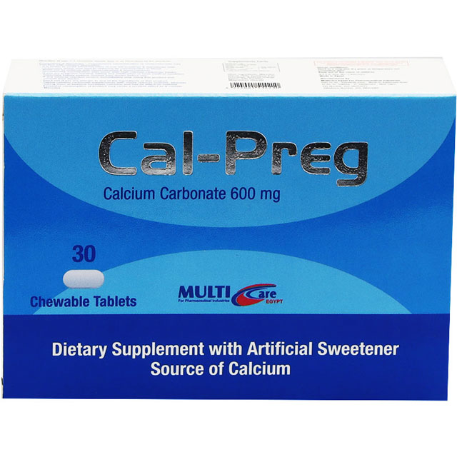 Cal-Preg 30 Chewable Tablets