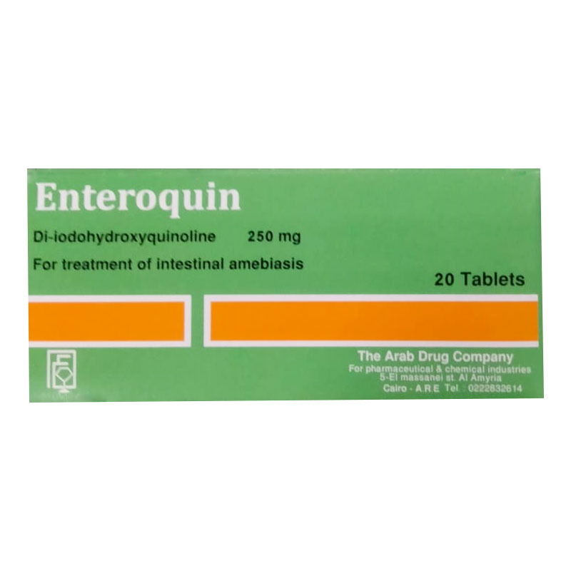 Enteroquine 250mg 20 Tablet