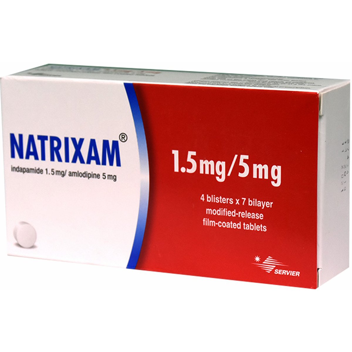 Natrixam 1.5Mg/5mg 28 Film Coated Tablets