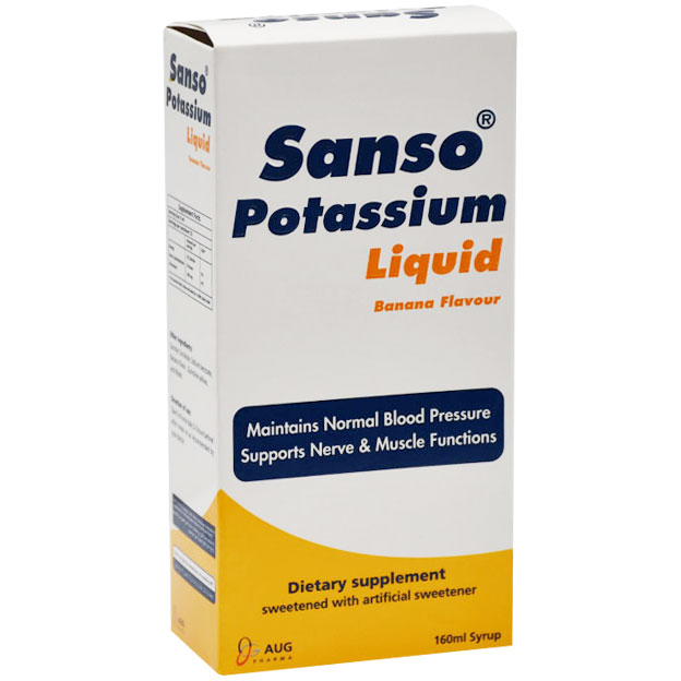 Sanso Potassium Banana Flavor Liquid 160ml
