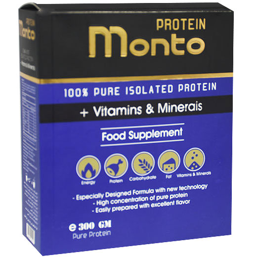 Monto Protein Chocolate Flavor Powder 300gm