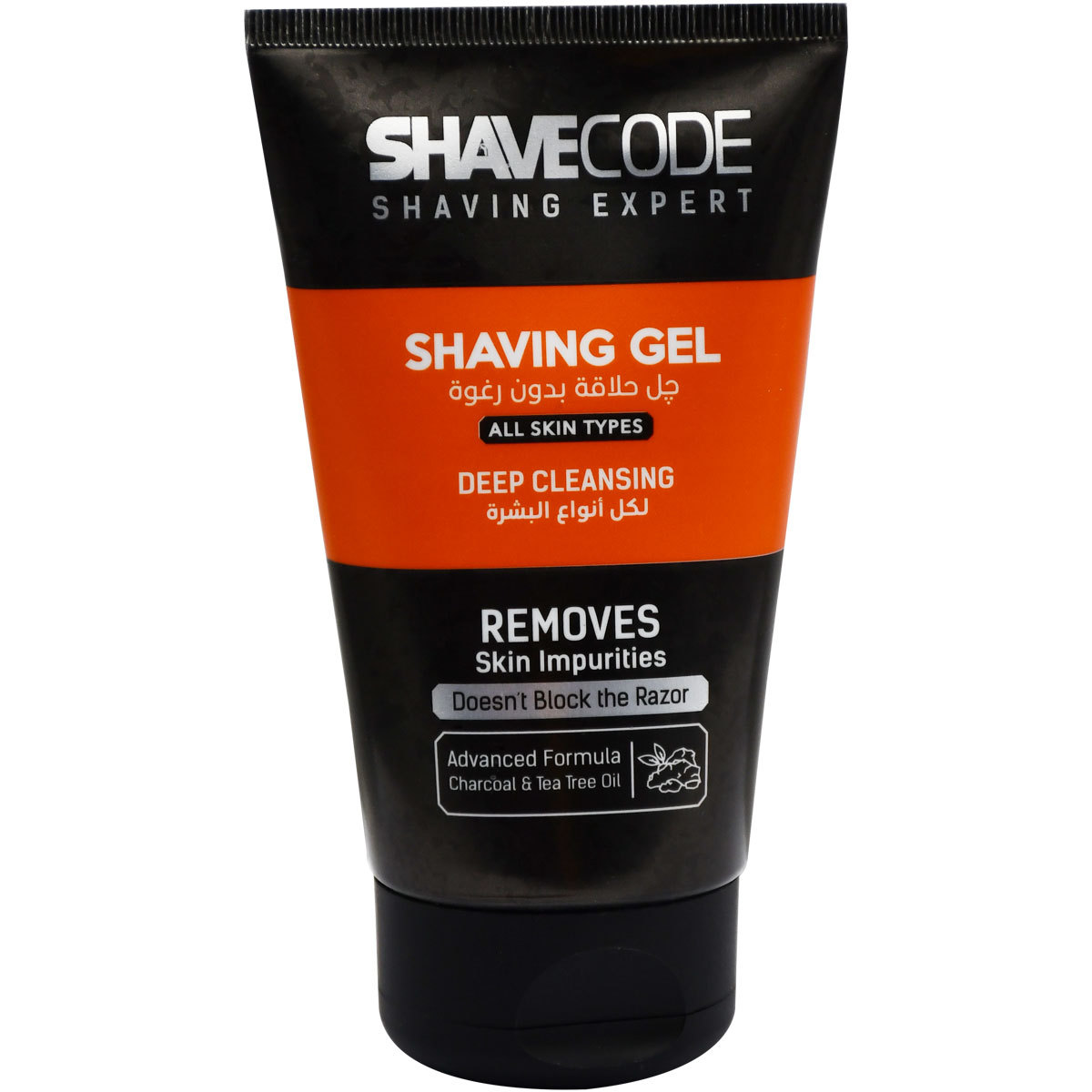 Shavecode Deep Clean Shaving Gel for All Skin Types 150ml